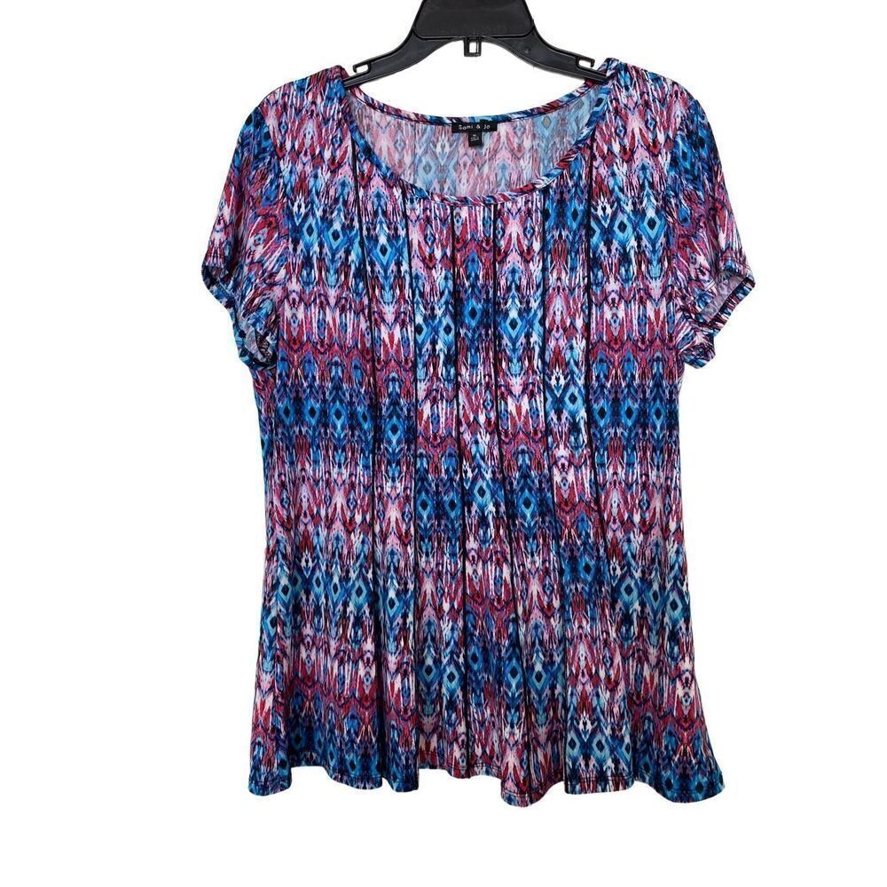 SAMI & JO Women’s XLarge SHORT SLEEVE Top
